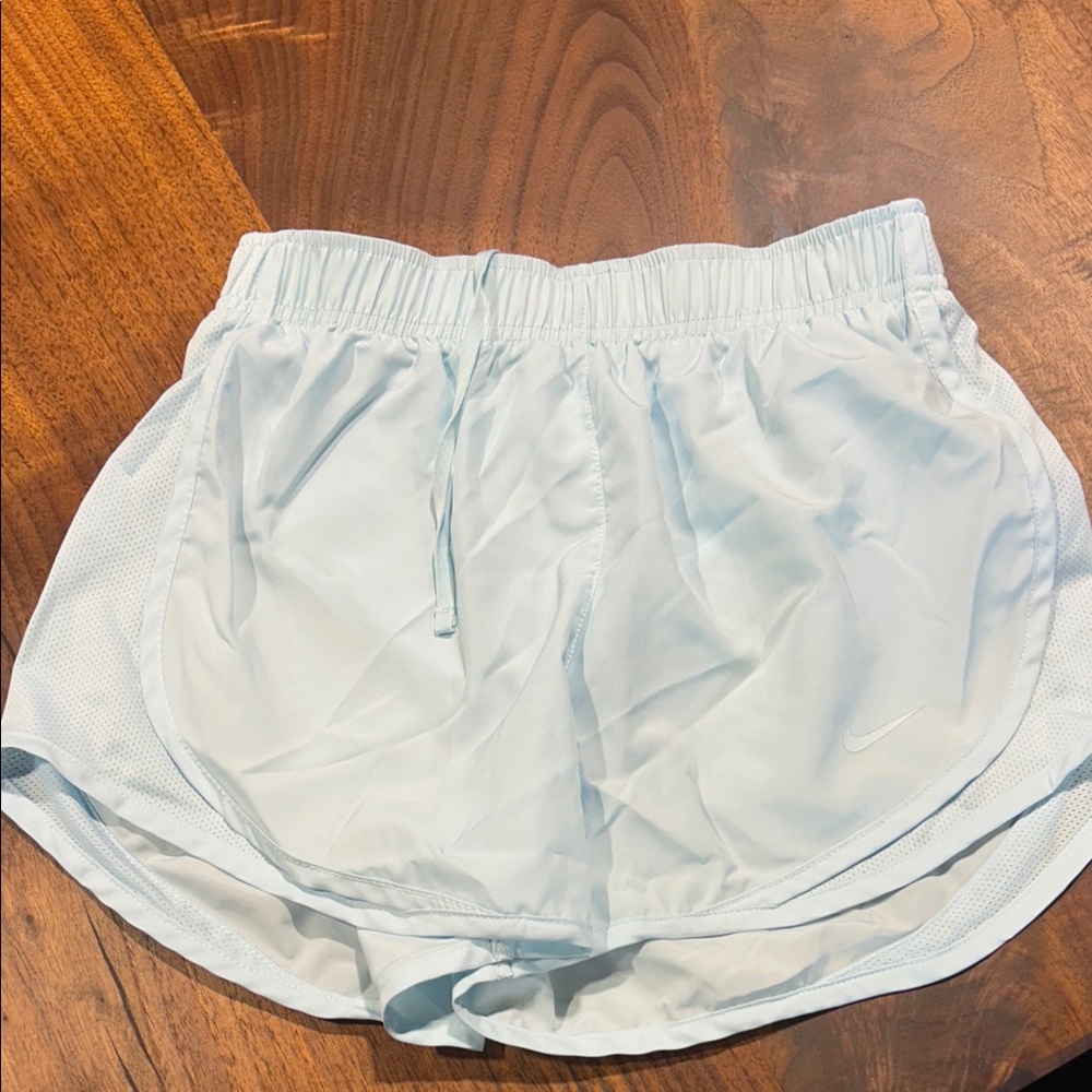 Nike Women's Athletic Shorts in Light Blue